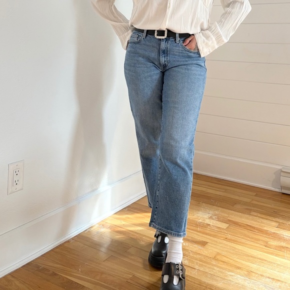 Banana republic mid rise straight jeans - Picture 2 of 5